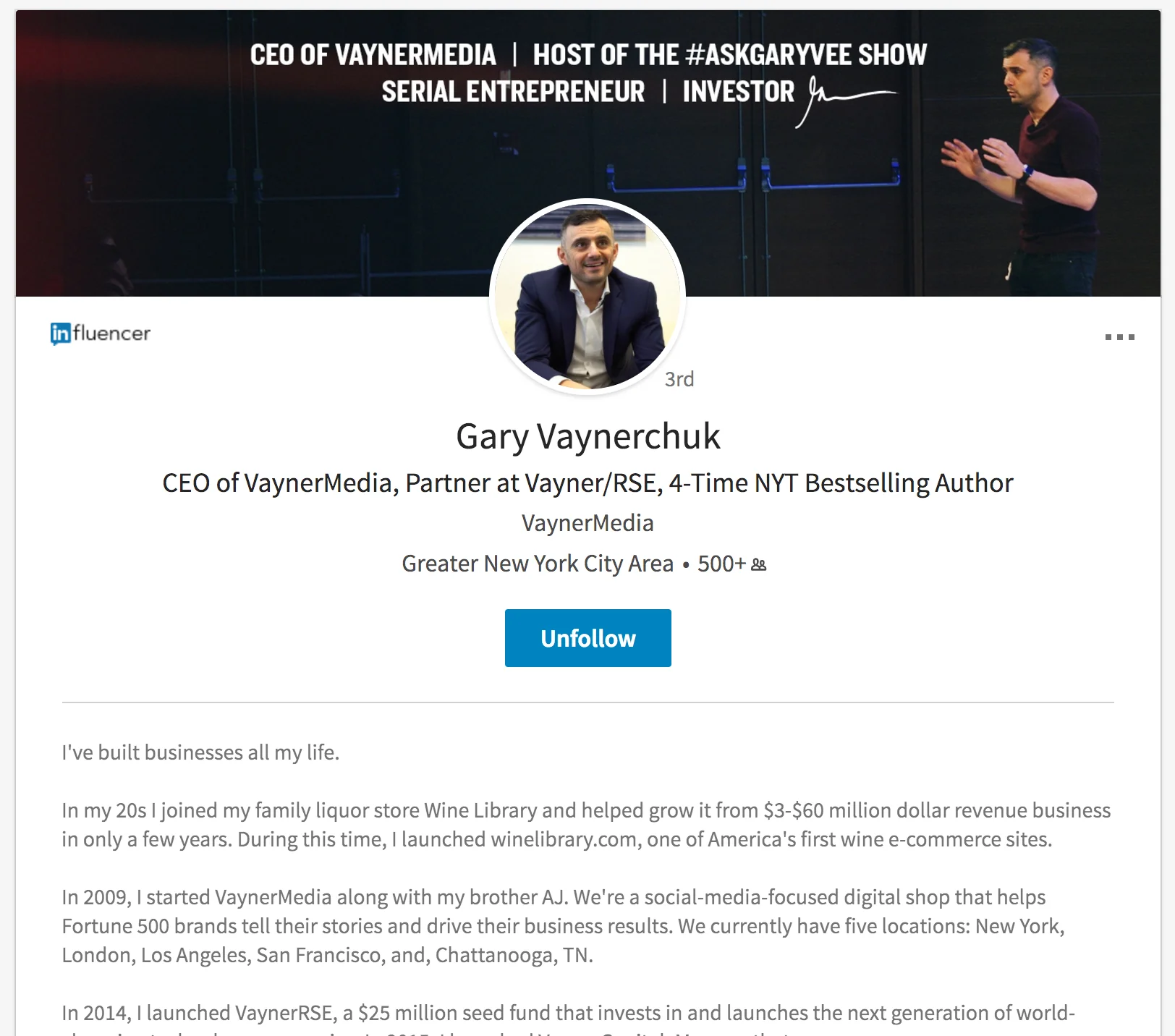 Gary Vee Social Selling